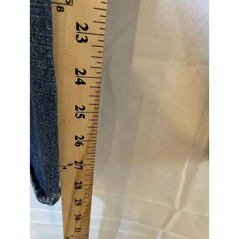 Duo Maternity Jeans Womens 38 Waist Pull On Belly Panel Straight Pants‎ 38x29.